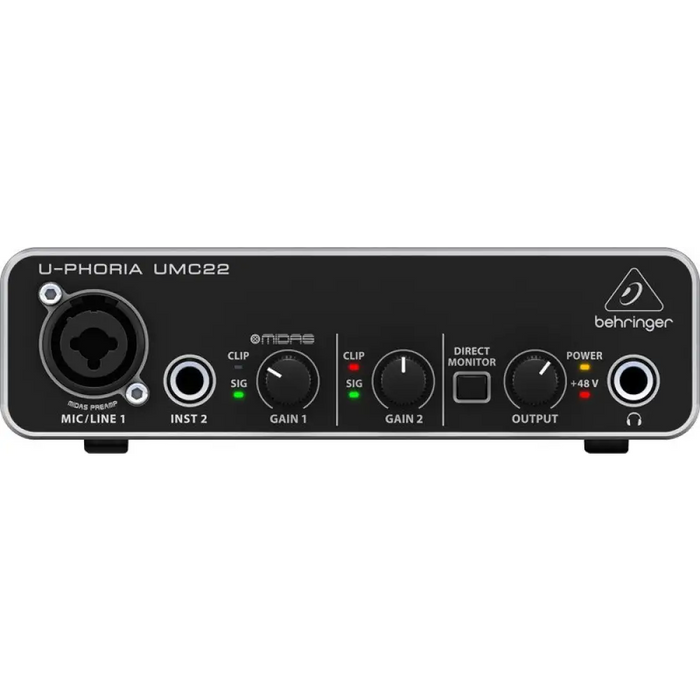 Допълнително музикално оборудване Behringer UMC22