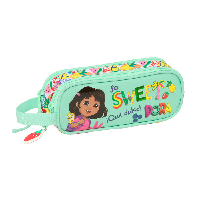 Пътническа Чанта Dora цвят тюркоаз 21 x 8 x 6 cm