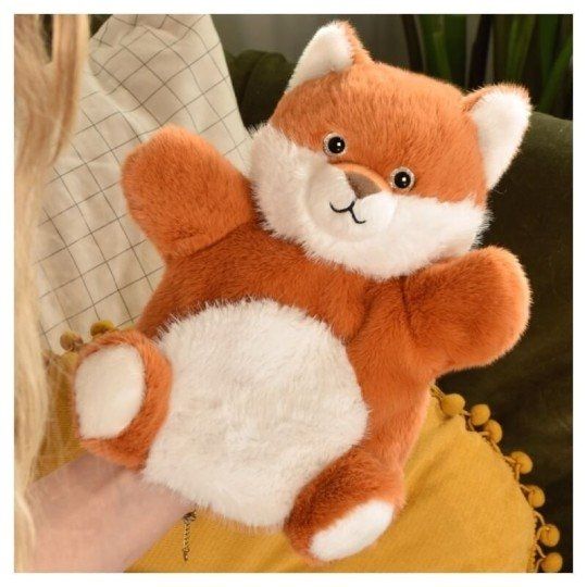 Петрушка за куклен театър Doudou - Лисица, 24 cm