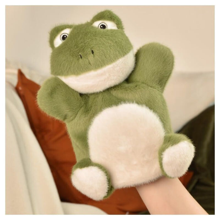 Петрушка за куклен театър Doudou - Жаба, 24 cm