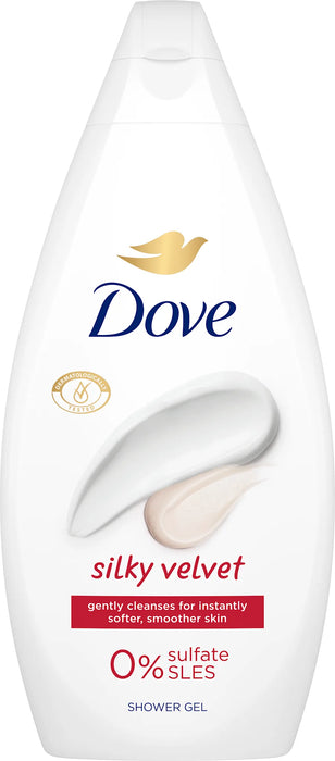 Душ гел silk velvet, 450 ml
