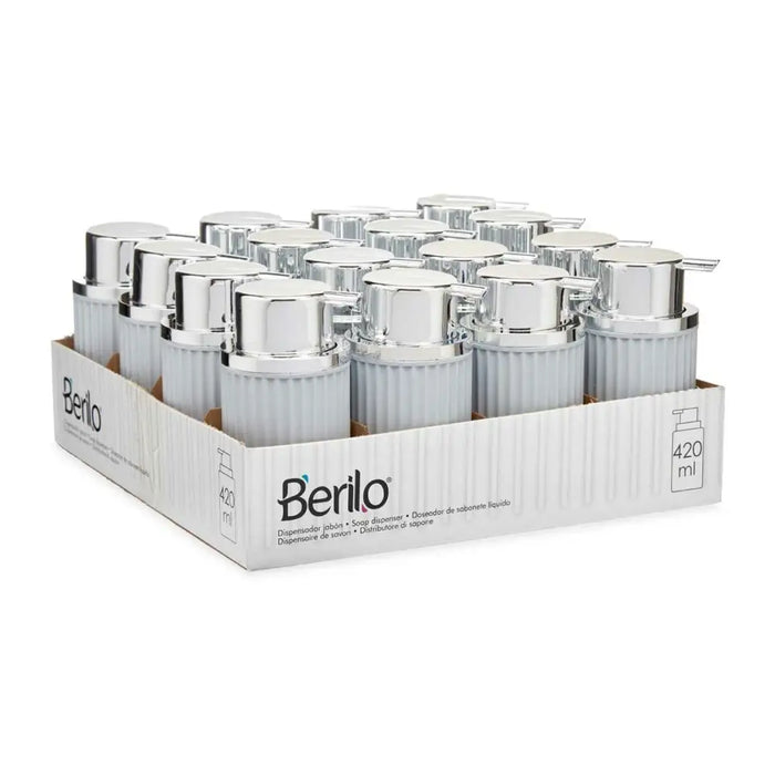 Дозатор за Сапун Berilo 3236-2 3236-2 Сив Пластмаса 450 ml