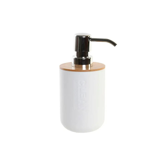 Дозатор за Сапун DKD Home Decor 7 x 9 x 15,5 cm Естествен