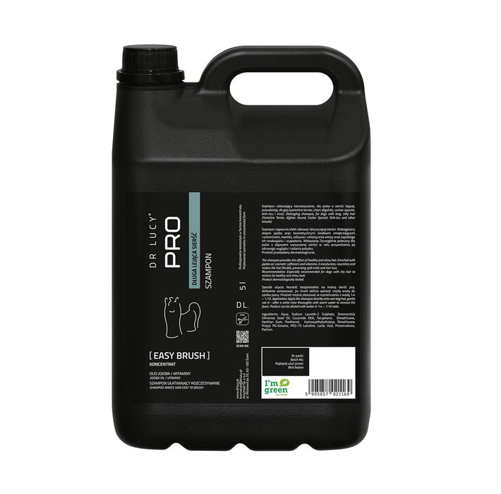 DR LUCY Pro Easy Brush Long Coat – шампоан за кучета – 5 л