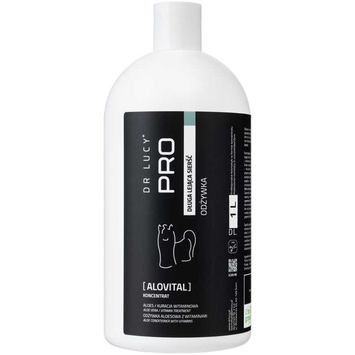 DR LUCY Pro Alovital балсам за дълга козина за кучета – 1 л