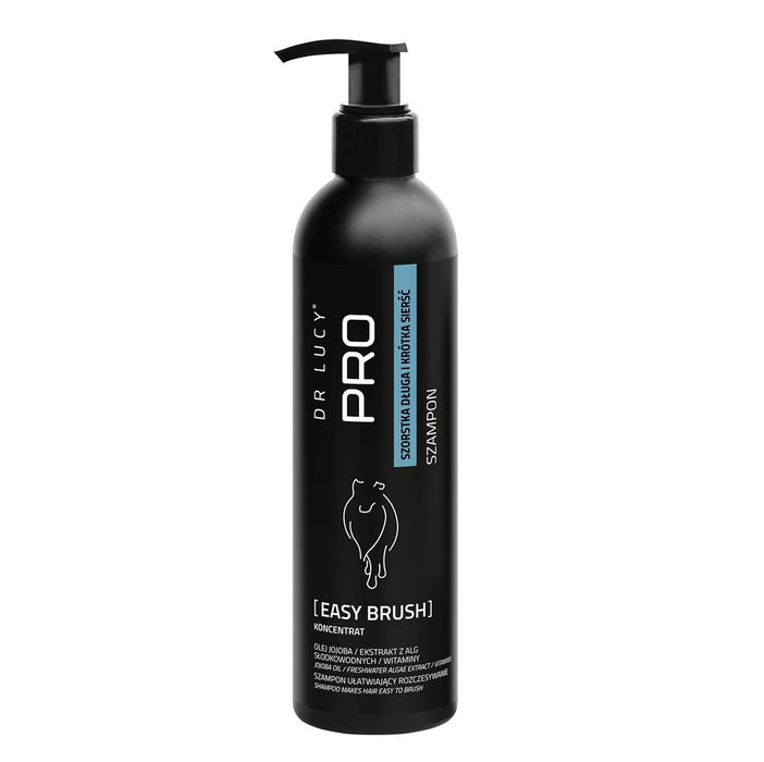 DR LUCY Pro Easy Brush Rough Coat – шампоан за кучета – 250 мл