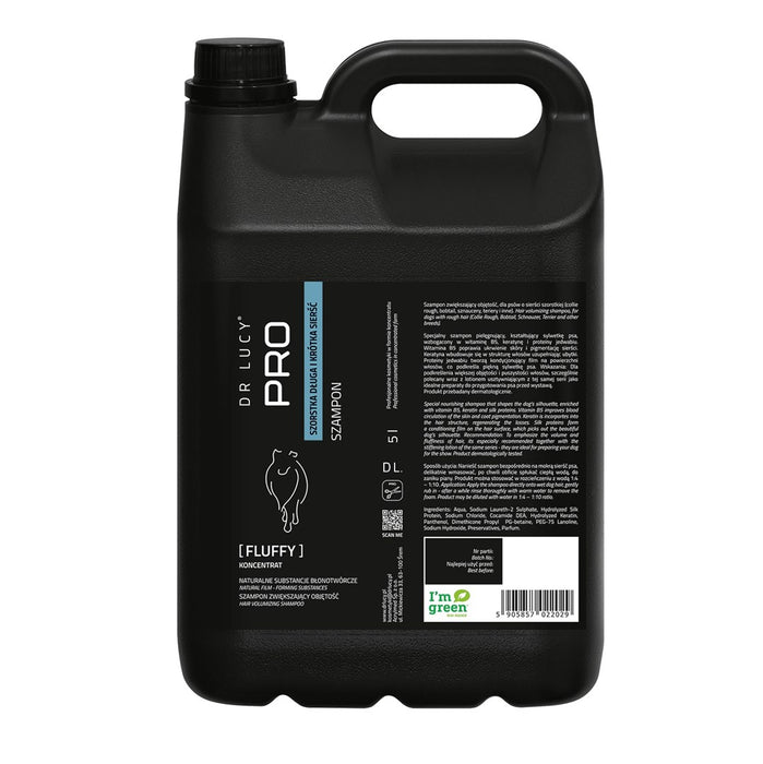DR LUCY Pro Fluffy Rough Coat – шампоан за кучета – 5 л
