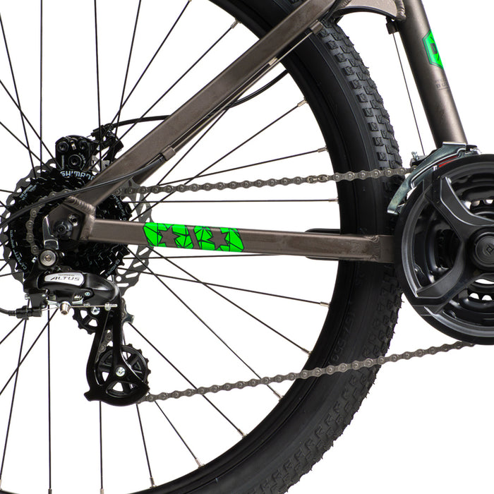 Велосипед DRAG C1 Pro AC-38 L 26" BR/GRN