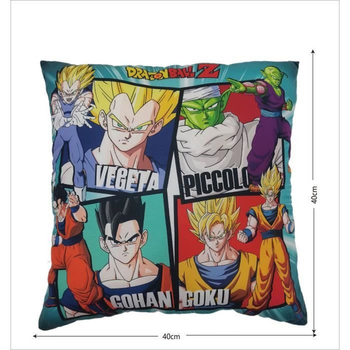 Възглавница Dragon Ball 41 x 3 x 39 cm Многоцветен полиестер Бланка Детски