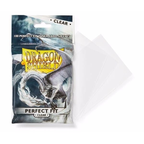 Dragon Shield Standard Perfect Fit Sleeves - Прозрачни (100 бр.)
