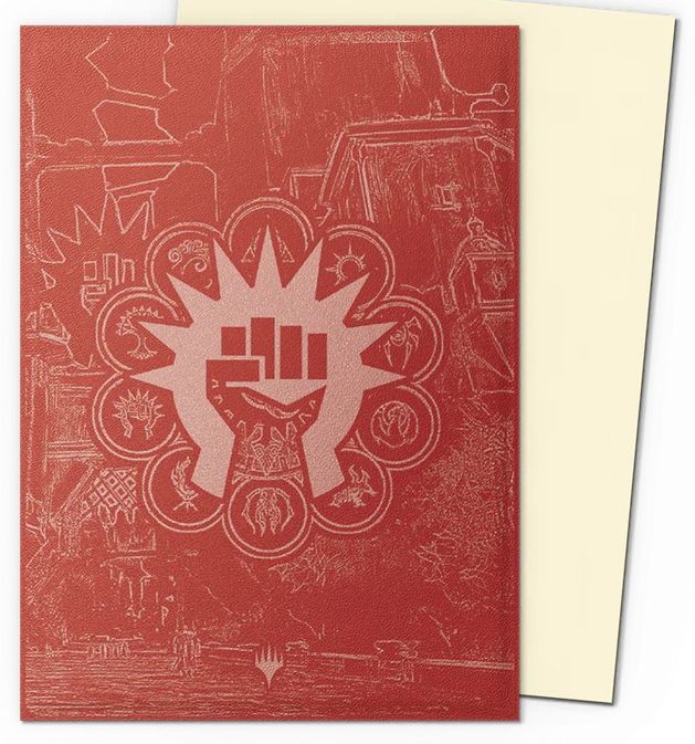 Протектори за карти Dragon Shield - Matte Dual Art Sleeves Standard Size, MTG Guildpact Series: Boros Legion (100 бр.)