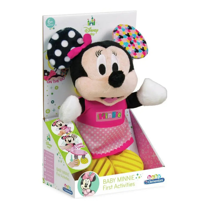 Дрънкалка Minnie Mouse 17164.4 Материя Залъгалка за Бебе 18