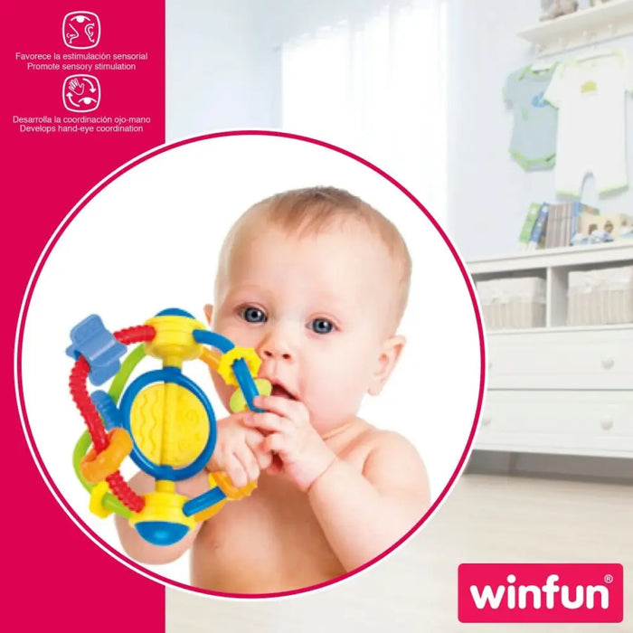 Дрънкалка Winfun Пластмаса 12 x 13,5 x 12 cm (12 броя)