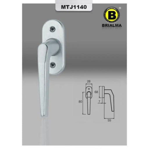 ДРЪЖКА ЗА ПРОЗОРЕЦ JOLLY АЛУМИНИЕВА БЯЛА