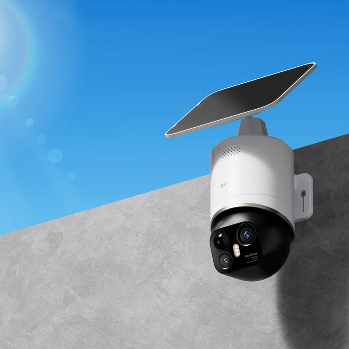 Dreame Navo Elite 1 Outcam 360° външна камера със соларен панел - бяла