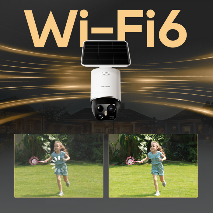 Dreame Navo Elite 1 Outcam 360° външна камера със соларен панел - бяла