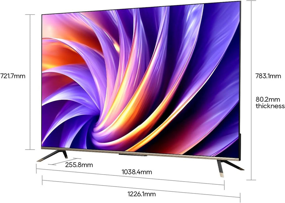 Dreame Vivid QLED телевизор Q100 165,1 см (65") 4K Ultra HD Smart TV Wi-Fi Черен 350 cd/m²