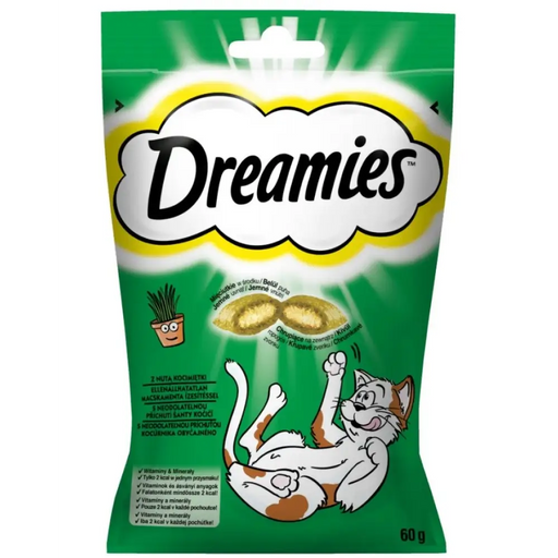 DREAMIES with a Catnip - лакомства за котки - 60гр