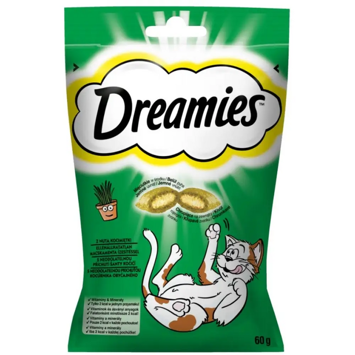 DREAMIES with a Catnip - лакомства за котки - 60гр