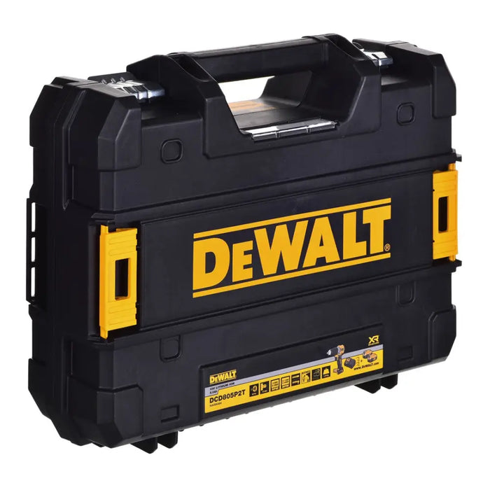 ДРЕЛ/ВИНТОВЕРТ DEWALT DCD805P2T 18V 2X5,0AH BL TSTAK