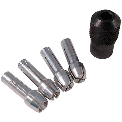 КОМПЛЕКТ 4 ЦАНГИ + ГАЙКА DREMEL