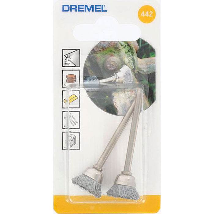 ГРУБА ТЕЛЕНА ЧЕТКА 2 БР. DREMEL