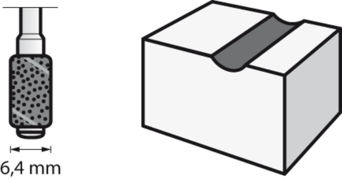 ШЛАЙФГРИФЕР  DREMEL КОМПЛЕКТ 2 БРОЯ