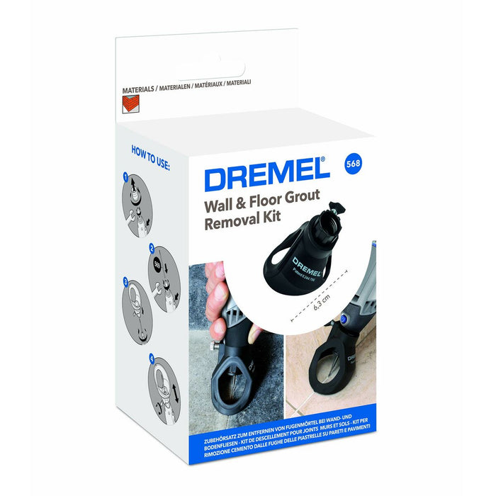 Комплект за отстраняване на фуги от стени и подове Dremel 568