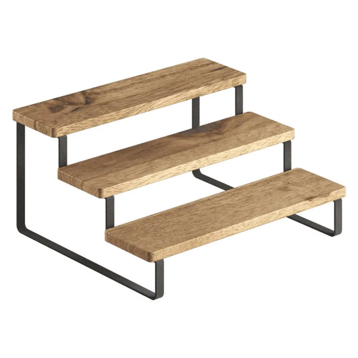 ДЪРВЕНА ЕТАЖЕРКА 3 СТЕПЕНИ METALTEX YORK