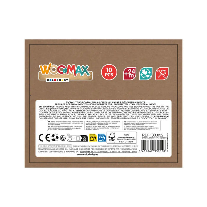 Дървена Игра Colorbaby Дървен 22 x 25 x 15 cm