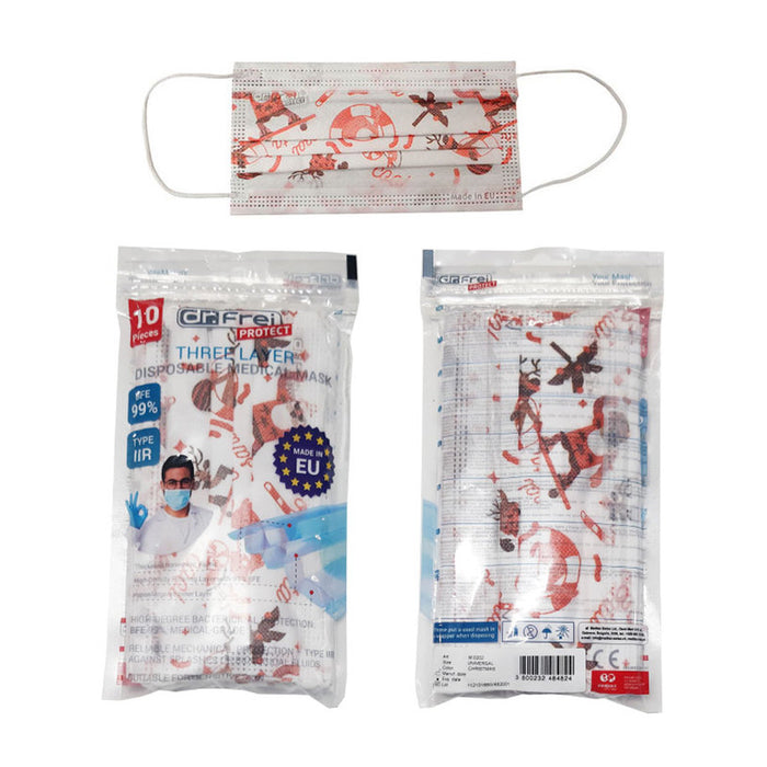 *DR.FREI КОЛЕДНА МАСКА ЕДНОКР.УП.10 БР 10 БР