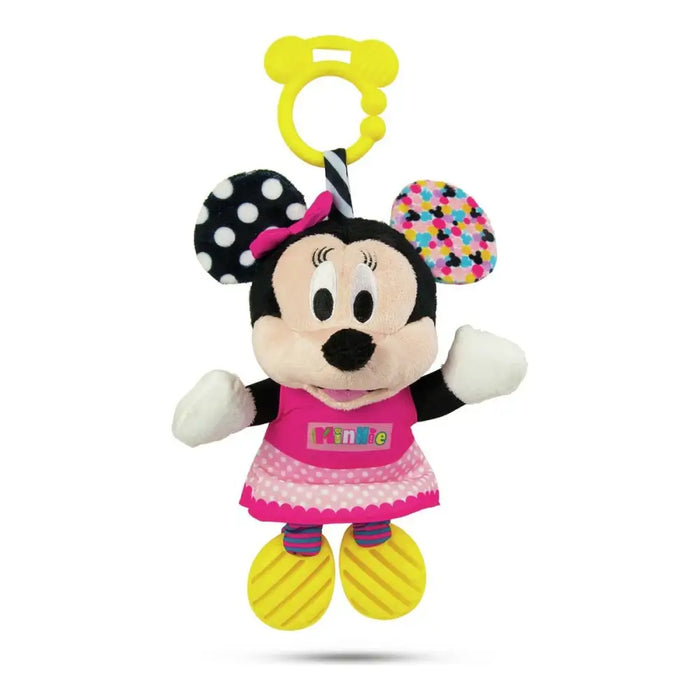 Дрънкалка Minnie Mouse 17164.4 Материя Залъгалка за Бебе 18