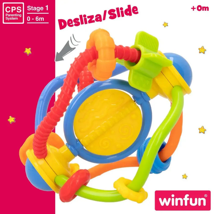 Дрънкалка Winfun Пластмаса 12 x 13,5 x 12 cm (12 броя)