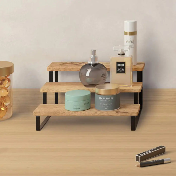 ДЪРВЕНА ЕТАЖЕРКА 3 СТЕПЕНИ METALTEX YORK