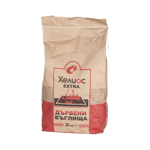ДЪРВЕНИ ВЪГЛИЩА 2KG HELIOS ЕКСТРА