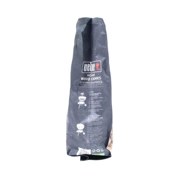 ДЪРВЕНИ ПАРЧЕТА ЗА ОПУШВАНЕ ХИКОРИ 1.5KG WEBER