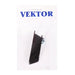 ДРЪЖКА ЗА КОМАРНИК 9CM. VEKTOR.