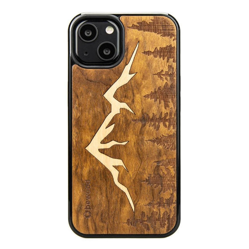 Дървен кейс Bewood Imbuia Mountains за iPhone 13
