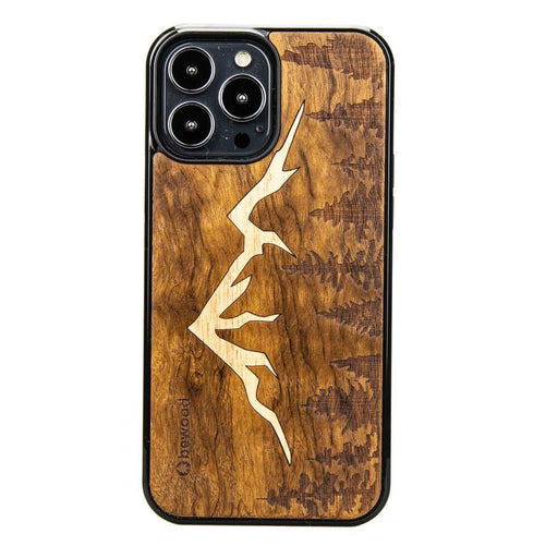 Дървен кейс Bewood Imbuia Mountains за iPhone 13 Pro Max