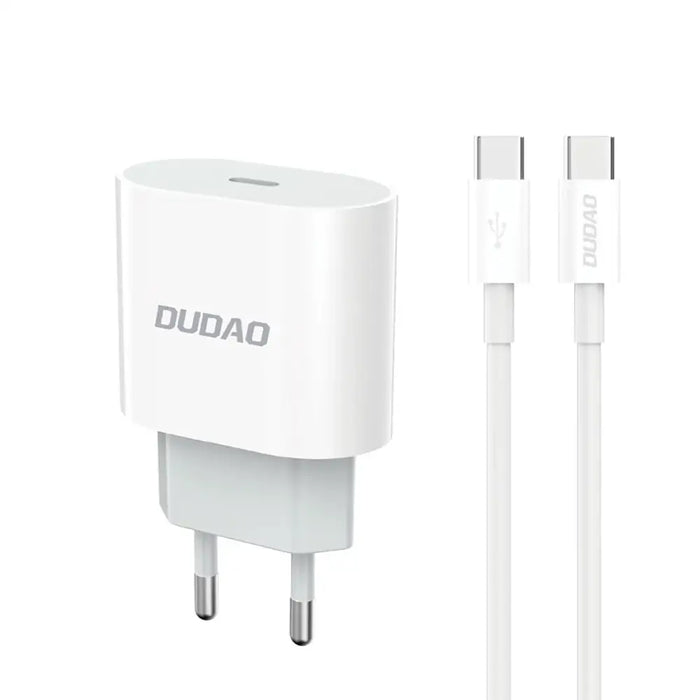 Dudao A14EUC PD 20W USB-C стенно зарядно устройство с кабел