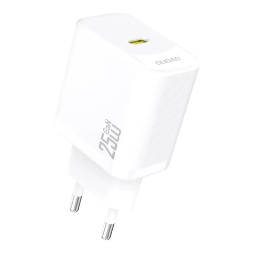 Dudao A27 25W GaN USB-C стенно зарядно устройство - бяло