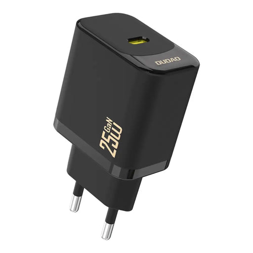 Dudao A27 25W GaN USB-C стенно зарядно устройство - черно