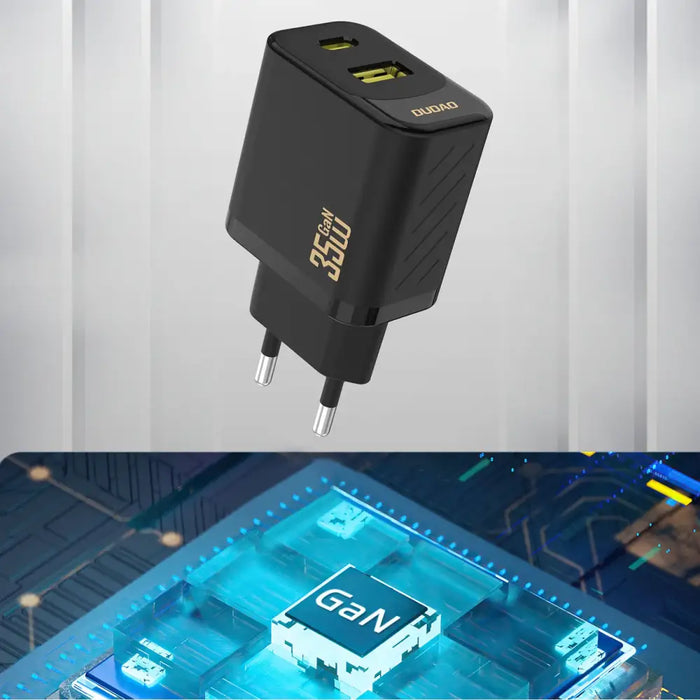 Dudao A27MAXC 35W черно стенно зарядно + USB-C кабел