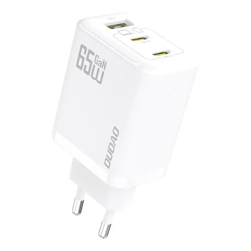 Dudao A29 65W GaN зарядно устройство за стена 2 x USB-C + 1