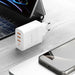 Dudao A5HEU 3xUSB-A 1xUSB-C PD 20W QC3.0 18W+ 2x12W зарядно