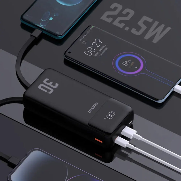 Dudao K15MAX 30000mAh PD 22.5W Преносима батерия Powerbank