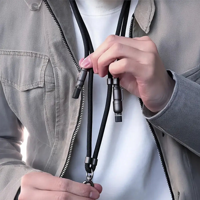 Dudao L20MAX 4в1 кабел / шнур USB-A / USB-C / Lightning PD