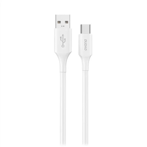 Dudao L2sT USB-A - USB-C 6A кабел 1,2 м - бял