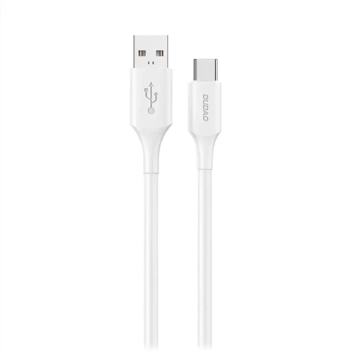 Dudao L2sT USB-A - USB-C 6A кабел 1,2 м - бял