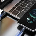 Dudao L3CC USB-C - USB-C 60W 1.2m плетен кабел - черен